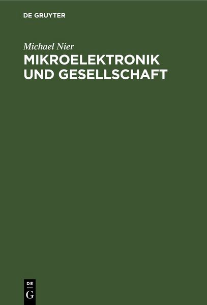Produktbild: Mikroelektronik und Gesellschaft