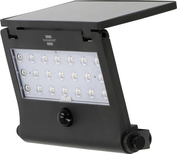 Produktbild: Brennenstuhl SOL 1000 Pad 1173740003 Solar-Au&szlig;enwandleuchte 7 W Leuchtfarben: Naturwei&szlig;