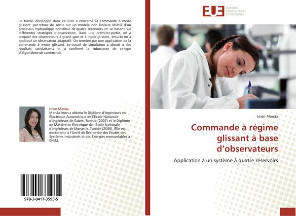 Produktbild: Commande &agrave; r&eacute;gime glissant &agrave; base d'observateurs