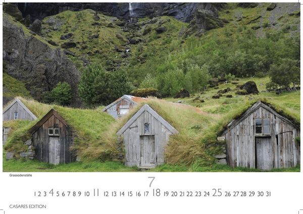 Produktbild: Island Kalender 2027 &ndash; Wandkalender | Fotokalender Naturkalender 35x50cm Grosses Format &ndash; Hochwertiger . mit atemberaubenden Island-Landschaften