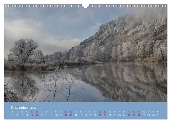 Produktbild: Das Jahr an der Naab zwischen Burglengenfeld und Kallm&uuml;nz (Wandkalender 2026 DIN A3 quer), CALVENDO Monatskalender
