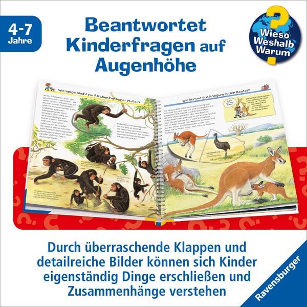 Produktbild: Wieso? Weshalb? Warum? Kernreihe (4-7 J.), Band 33 - Tiere und ihre Kinder