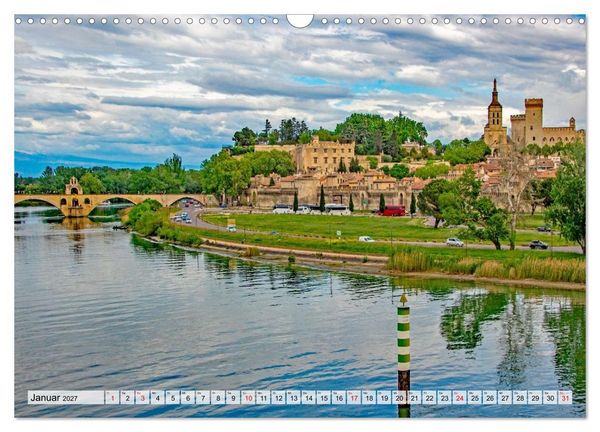 Produktbild: Ein Herz f&uuml;r die Provence (Wandkalender 2027 DIN A3 quer), CALVENDO Monatskalender
