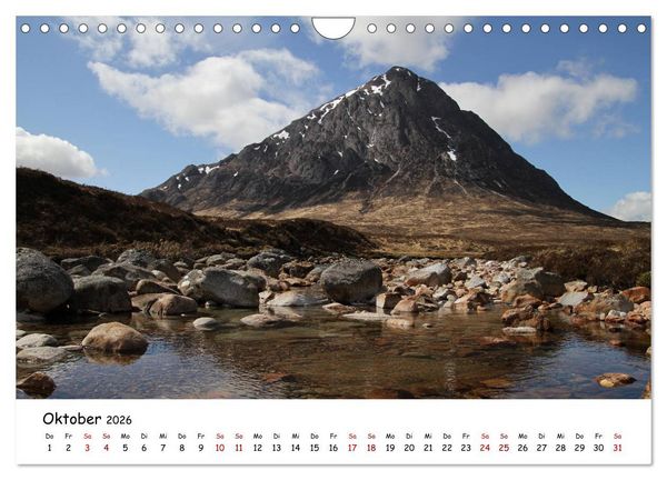 Produktbild: Schottland - Das Land mit rauem Charme (Wandkalender 2026 DIN A4 quer), CALVENDO Monatskalender