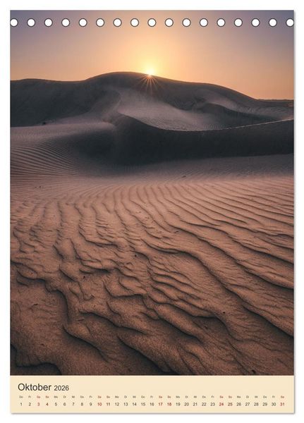Produktbild: Oman - Sch&auml;tze der Arabischen Halbinsel (Tischkalender 2026 DIN A5 hoch), CALVENDO Monatskalender