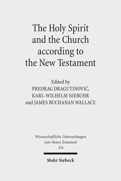 Produktbild: The Holy Spirit and the Church according to the New Testament