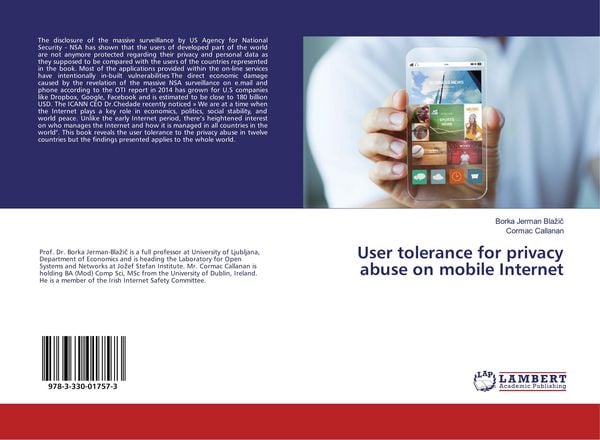 Produktbild: User tolerance for privacy abuse on mobile Internet