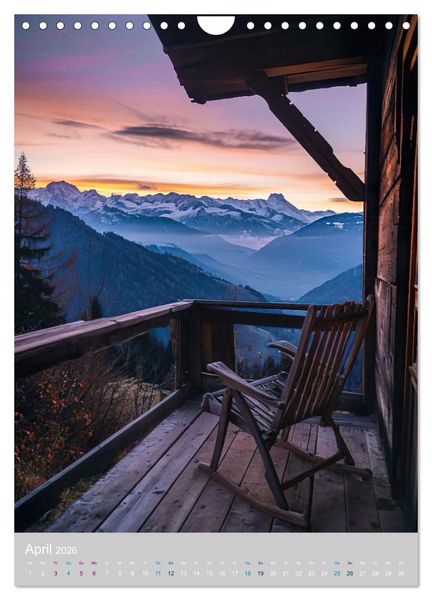 Produktbild: Allein mit der Natur (Wandkalender 2026 DIN A4 hoch), CALVENDO Monatskalender