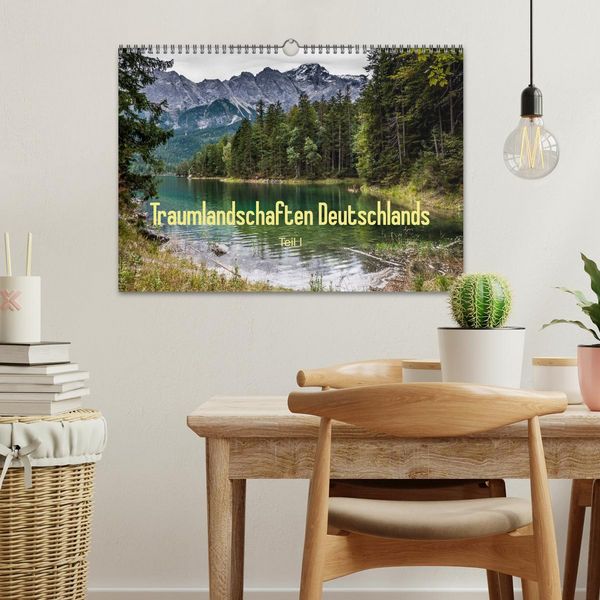 Produktbild: Traumlandschaften Deutschlands - Teil I (Wandkalender 2026 DIN A3 quer), CALVENDO Monatskalender
