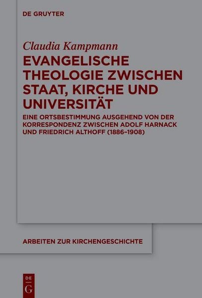 Produktbild: Evangelische Theologie zwischen Staat, Kirche und Universit&auml;t