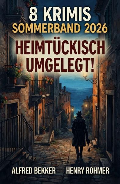 Produktbild: 8 Krimis Sommerband 2026: Heimt&uuml;ckisch umgelegt!