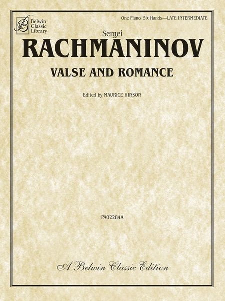 Produktbild: Valse and Romance