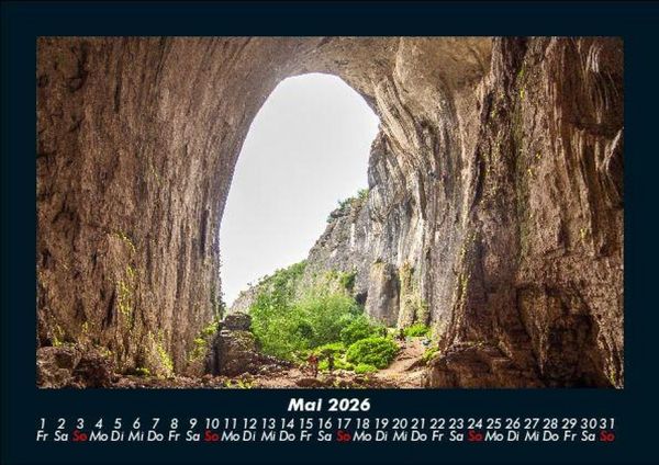Produktbild: Wanderlust 2026 Fotokalender DIN A5