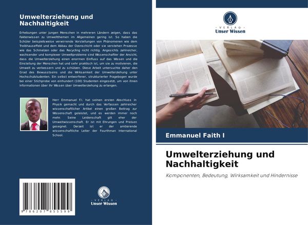 Umwelterziehung und Nachhaltigkeit, Taschenbuch von Emmanuel Faith I., Verlag Unser Wissen, 9786207855599