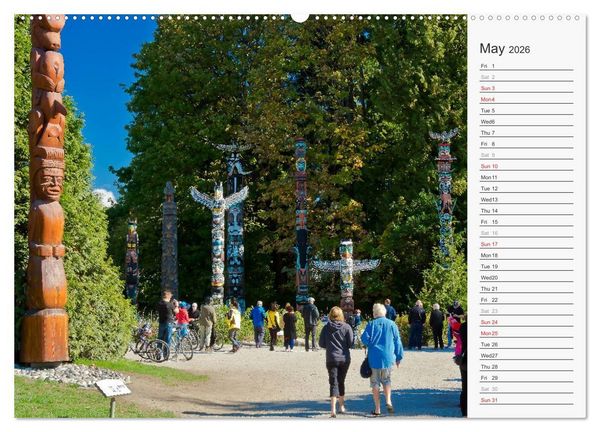 Produktbild: Vancouver Perspectives (High Quality Premium Wall Calendar 2026 DIN A2 landscape),CALVENDO 12 Month Wall Calendar