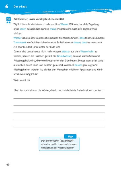 Klett 10-Minuten-Training Deutsch Rechtschreibung Diktate 5./6. Klasse