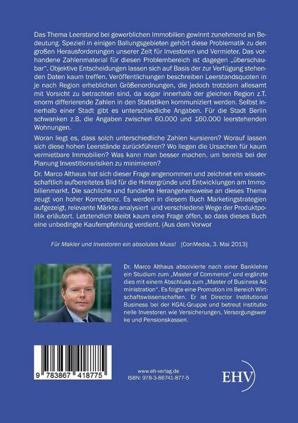 Produktbild: Leerstandsproblematik bei gewerblichen Immobilien