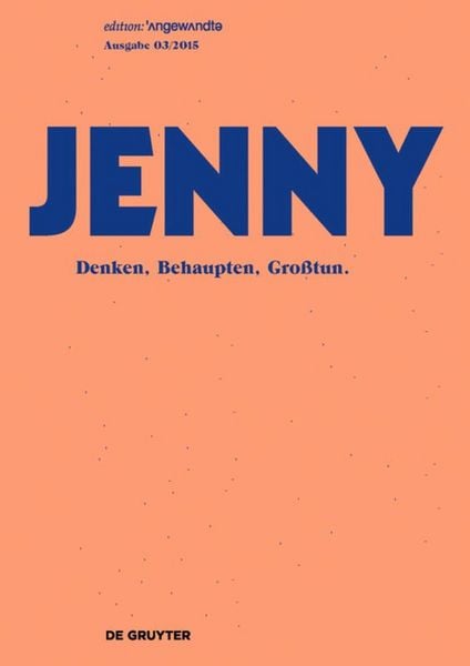 Produktbild: JENNY. Ausgabe 03