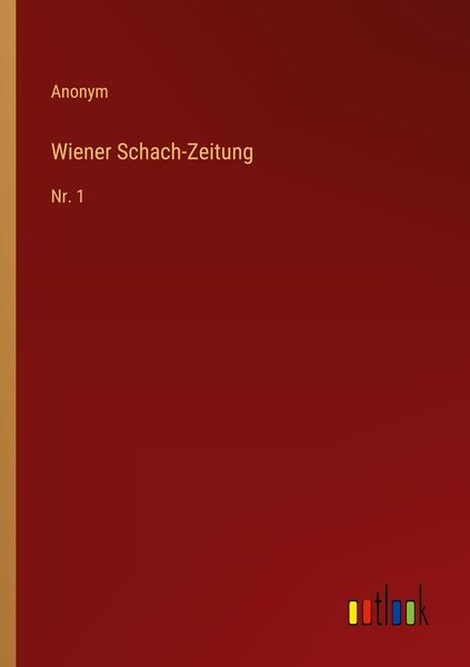 Produktbild: Wiener Schach-Zeitung