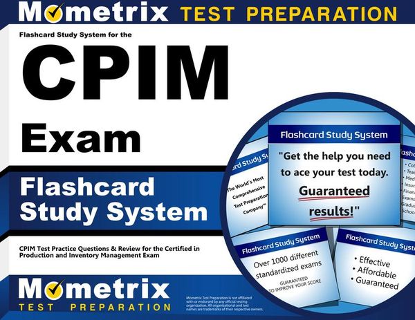 Produktbild: Flashcard Study System for the Cpim Exam