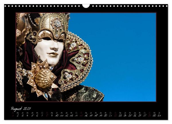 Produktbild: Venezianische Masken in Ludwigsburg (Wandkalender 2027 DIN A3 quer), CALVENDO Monatskalender