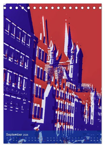 Produktbild: Pop-Artiges K&ouml;ln (Tischkalender 2026 DIN A5 hoch), CALVENDO Monatskalender