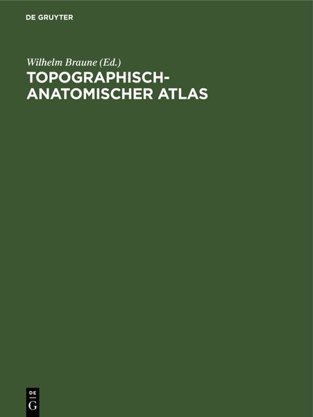 Produktbild: Topographisch-Anatomischer Atlas