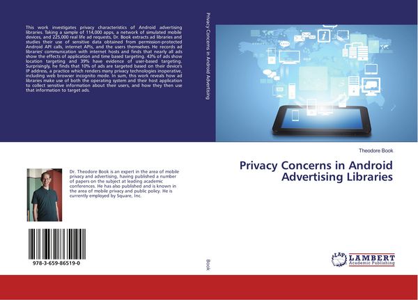 Produktbild: Privacy Concerns in Android Advertising Libraries