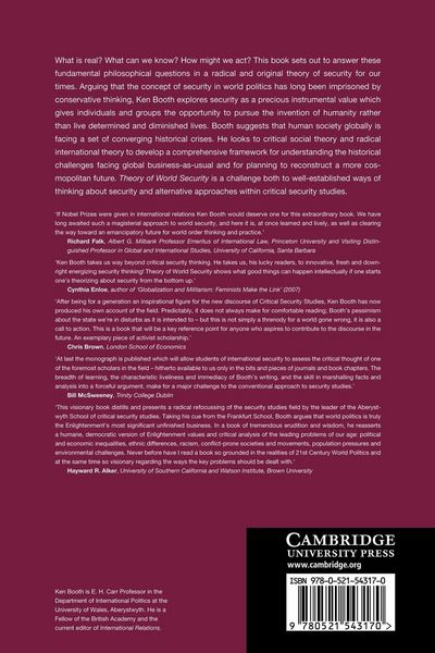 Produktbild: Theory of World Security