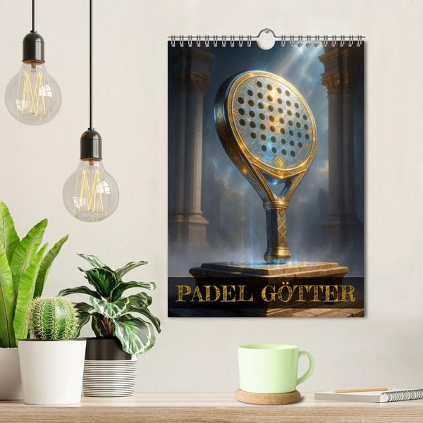Produktbild: Padel G&ouml;tter (Wandkalender 2026 DIN A4 hoch), CALVENDO Monatskalender