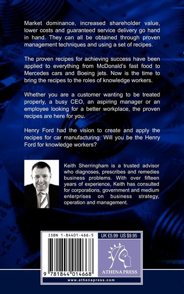 Produktbild: Cookbook for Market Dominance and Shareholder Value