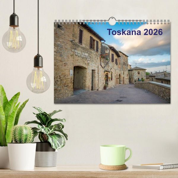 Produktbild: Toskana - 2026 (Wandkalender 2026 DIN A4 quer), CALVENDO Monatskalender