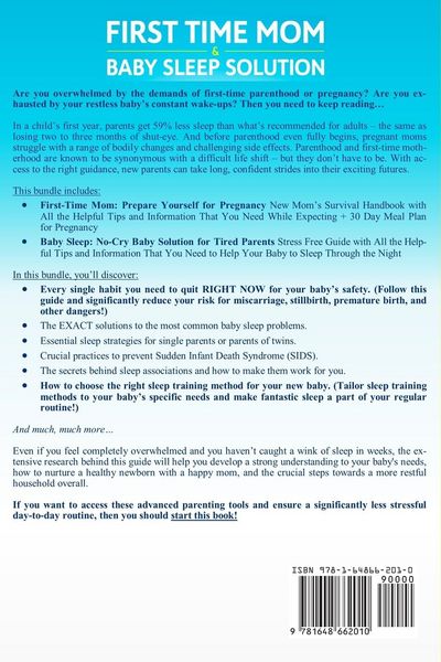 Produktbild: First Time Mom & Baby Sleep Solution 2-in-1 Book