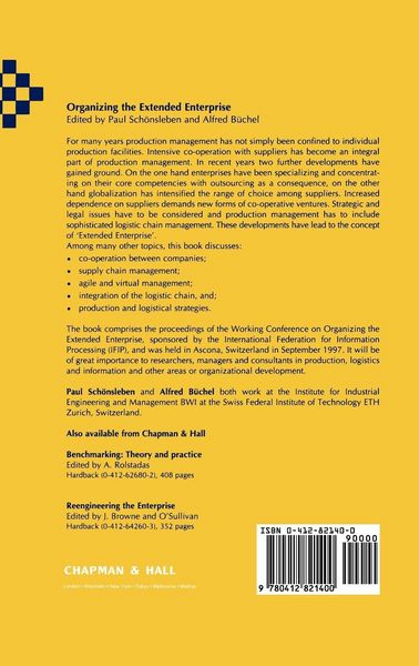 Produktbild: Organizing the Extended Enterprise