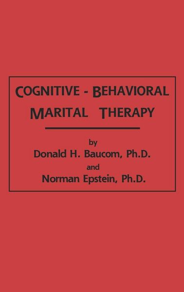Produktbild: Cognitive-Behavioral Marital Therapy