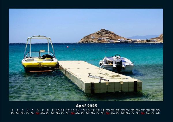 Produktbild: Boote 2025 Fotokalender DIN A4