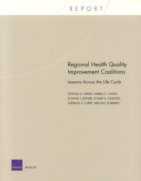 Produktbild: Regional Health Quality Improvement Coalitions