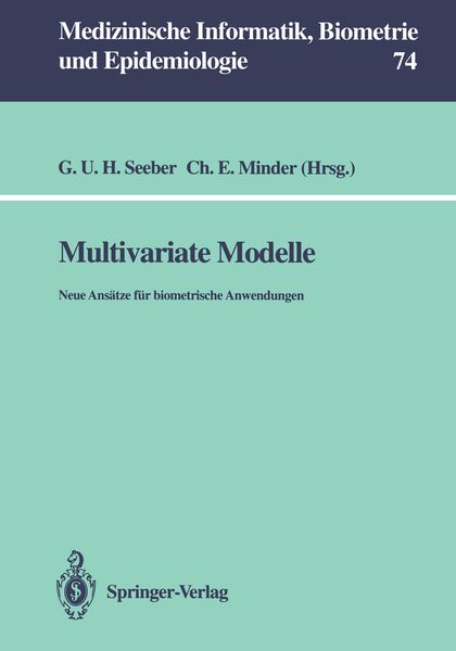 Multivariate Modelle, Taschenbuch von , Springer Berlin, 9783540545118