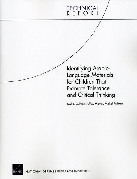 Produktbild: Identifying Arabic-Language Materials for Children That Promote Tolerance and Critical Thinking