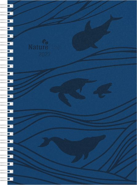 Produktbild: Wochenplaner Nature Line Ocean Ringbuch 2027
