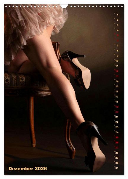 Produktbild: Starke Beine (Wandkalender 2026 DIN A3 hoch), CALVENDO Monatskalender