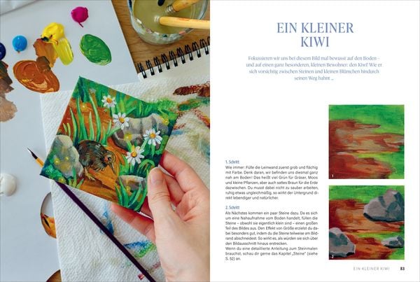 Produktbild: Shanias magisches Acryl-Atelier: Malen auf Mini-Leinw&auml;nden