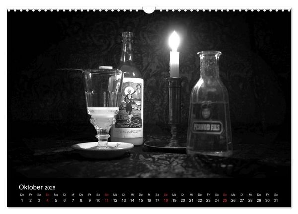 Produktbild: Absinthe (Wandkalender 2026 DIN A3 quer), CALVENDO Monatskalender