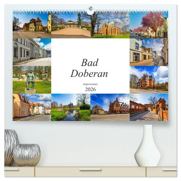 Produktbild: Bad Doberan Impressionen (hochwertiger Premium Wandkalender 2026 DIN A2 quer), Kunstdruck in Hochglanz
