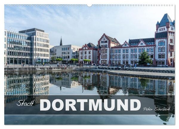 Stadt Dortmund (Wandkalender 2026 DIN A2 quer), CALVENDO Monatskalender