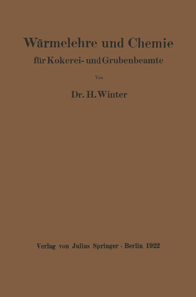 Produktbild: W&auml;rmelehre und Chemie