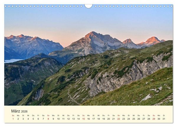 Produktbild: Wandergl&uuml;ck im Allg&auml;u (Wandkalender 2026 DIN A3 quer), CALVENDO Monatskalender