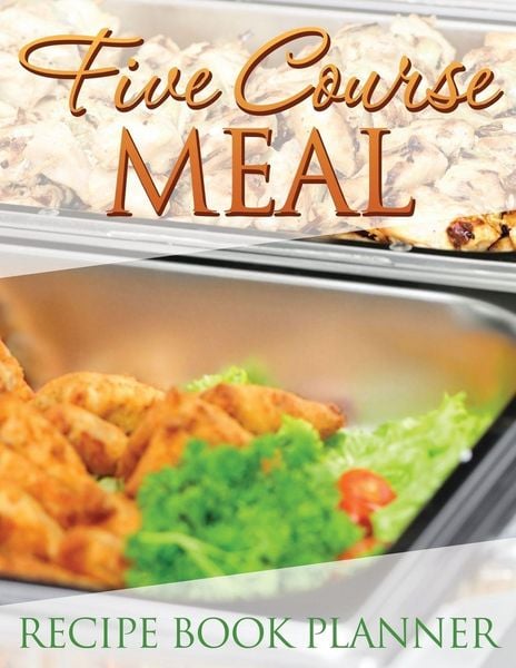 Produktbild: Five Course Meal Recipe Book Planner