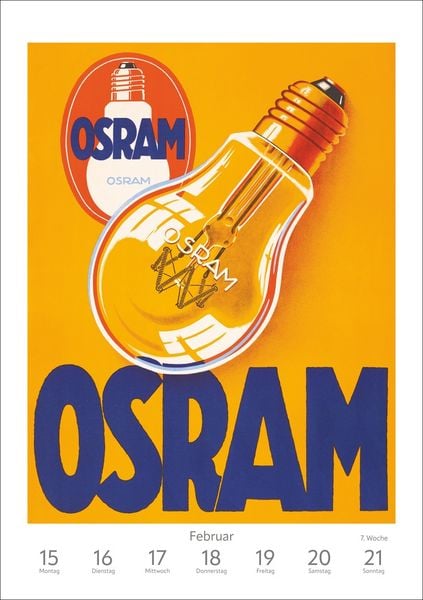 Produktbild: Alles Reklame! Wochen-Kulturkalender 2027 - 53 nostalgische Werbeplakate
