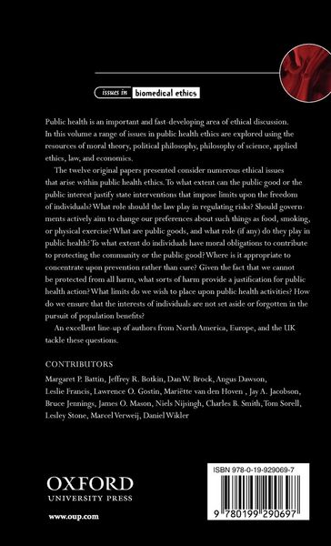 Produktbild: Ethics, Prevention, and Public Health